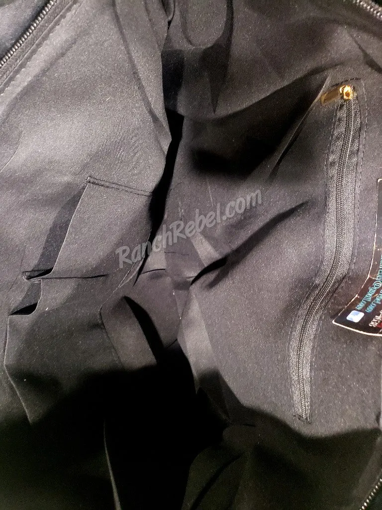 Black Puffer Tote #5262