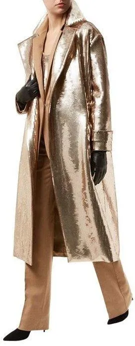 'Starlet' Sequin Coat