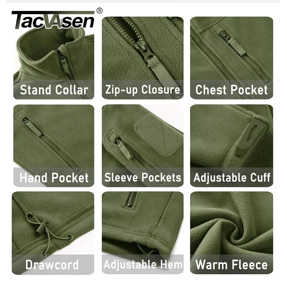 TAC Vasen - Expedition Grade Men's Windproof Fleece Jacket