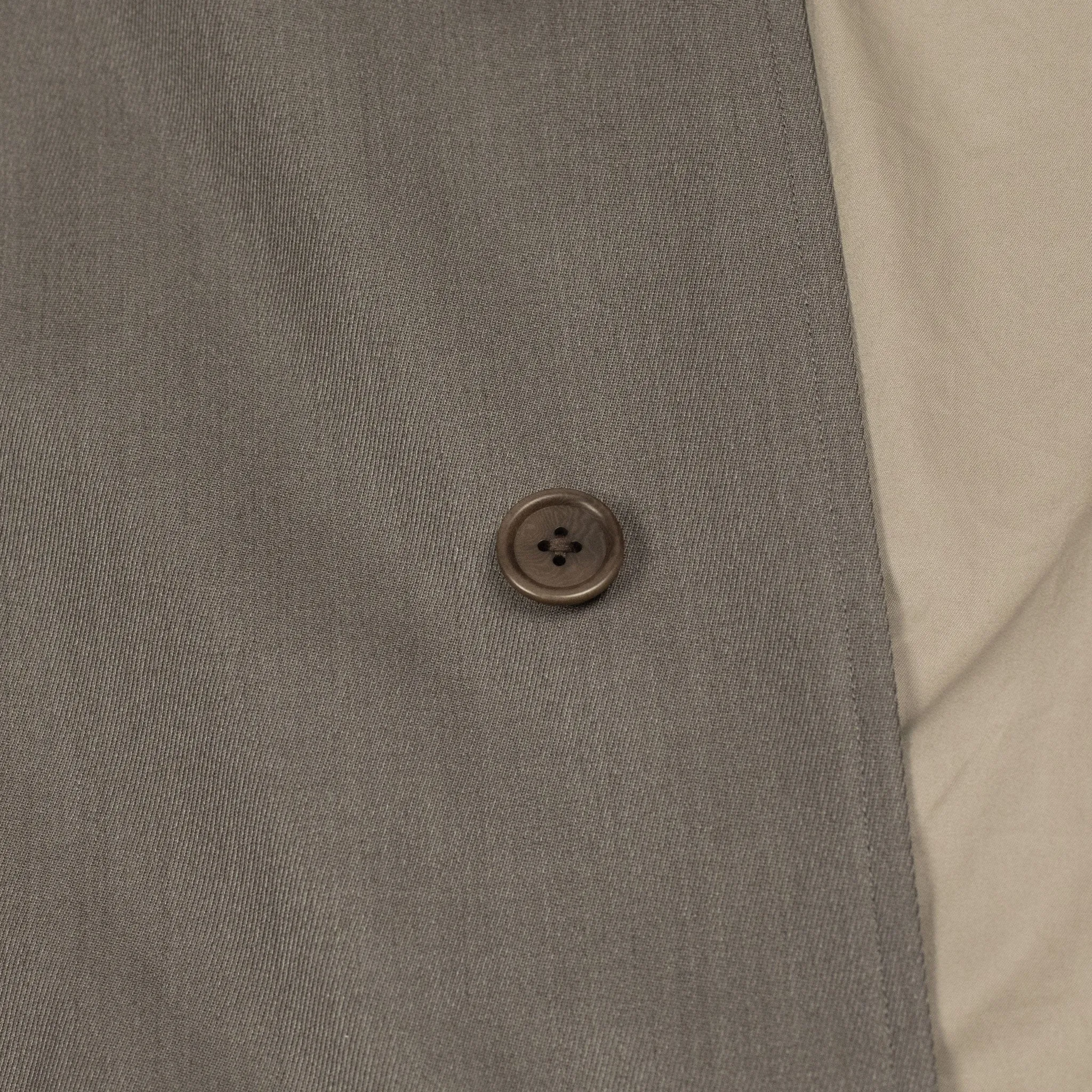 Walker coat in putty grey Britsh cavalry twill wool